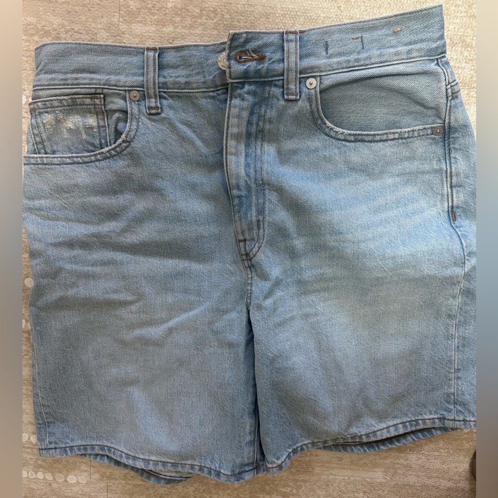 Madewell Baggy Jean Shorts 27